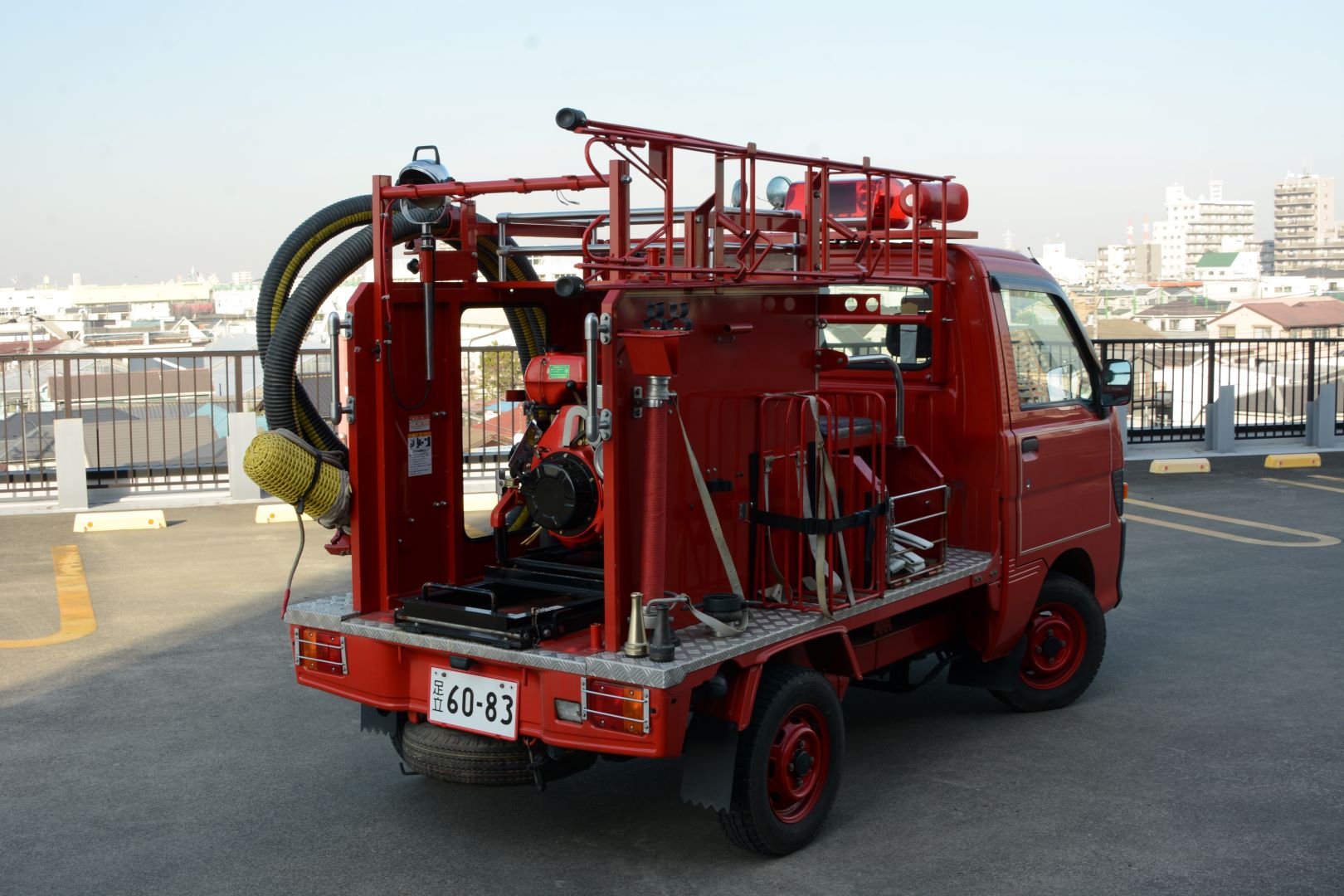 Daihatsu Hijet Fire Truck complete!