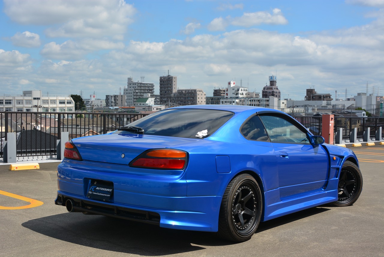 Bayside Blue Vertex Edge Widebody S15 Silvia Autech Beauty!