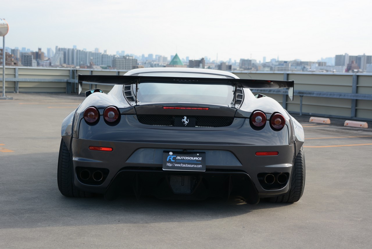 F430 WITH LIBERTY WALK AERO, CARBON CERAMIC BRAKES, ROBERUTA AIR SUSPENSION