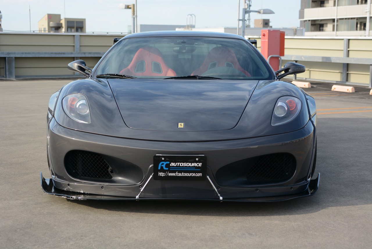 F430 WITH LIBERTY WALK AERO, CARBON CERAMIC BRAKES, ROBERUTA AIR SUSPENSION