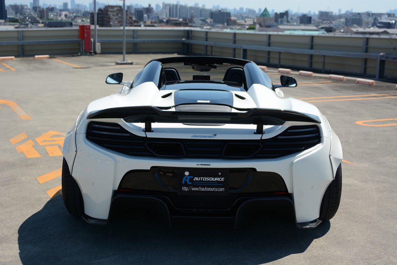 McLaren 650S Spider with Liberty Walk Widebody kit! Carbon Ceramic Brakes! Front Lifting system!